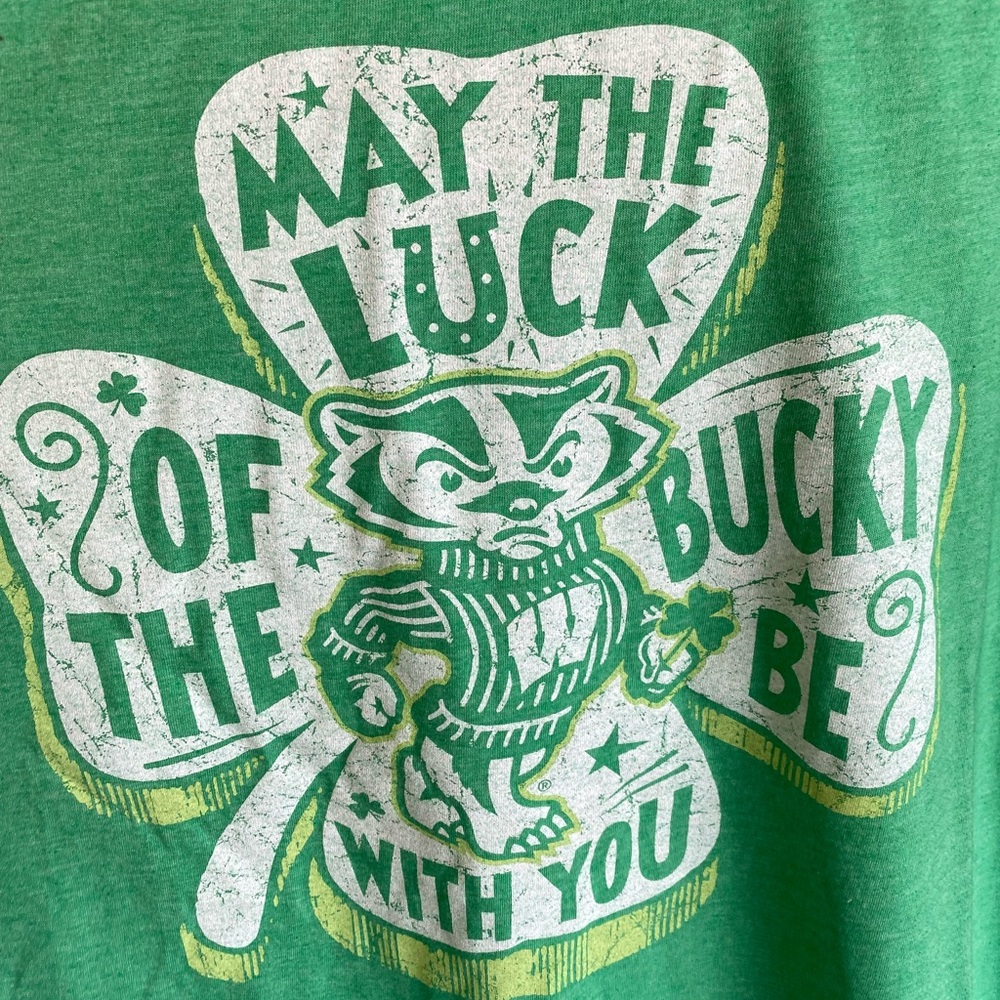 Wisconsin Badgers Lucky Bucky Tshirt